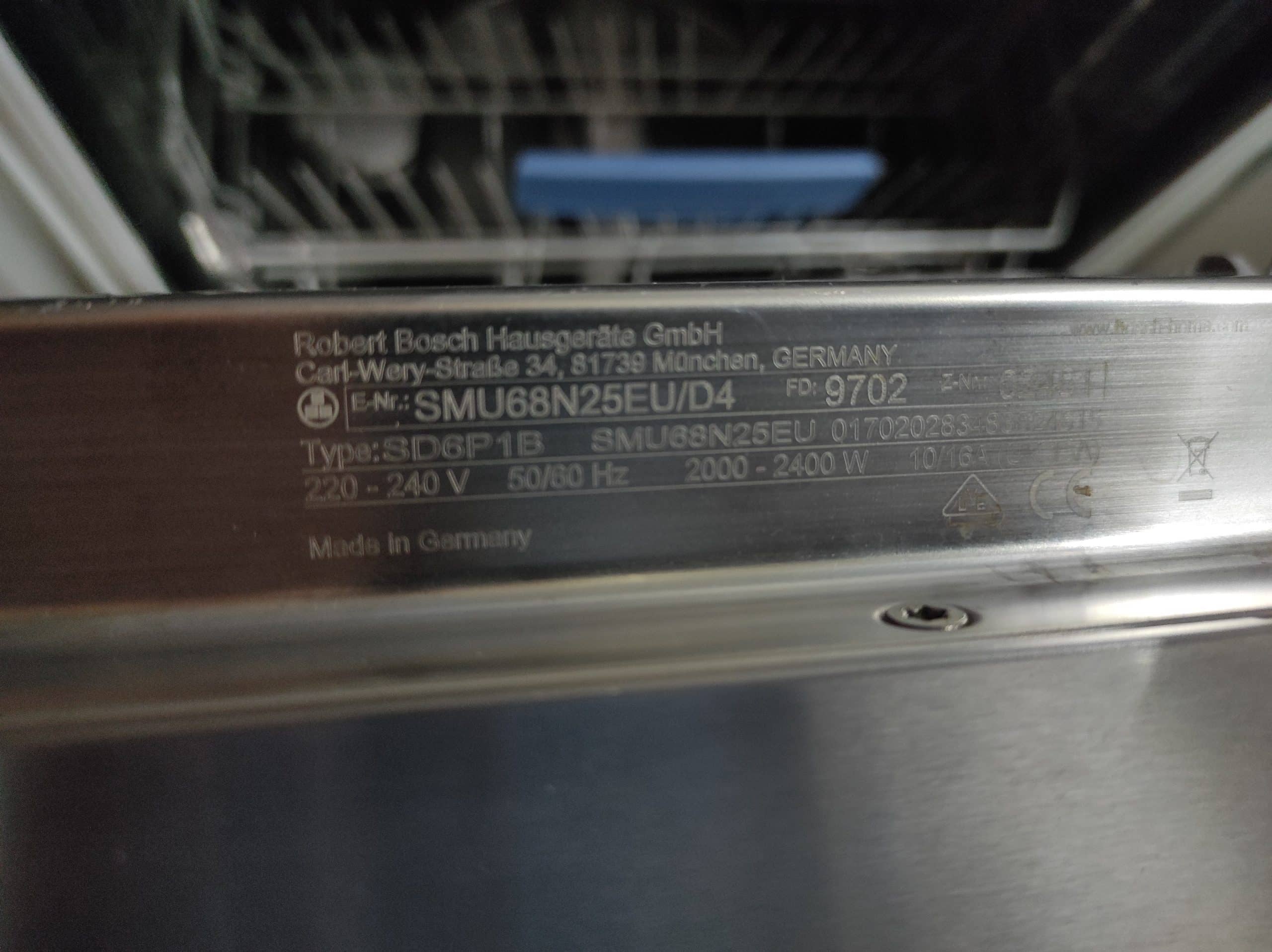 BOSCH Geschirrspüler SMU68N25EU - Görsel 3