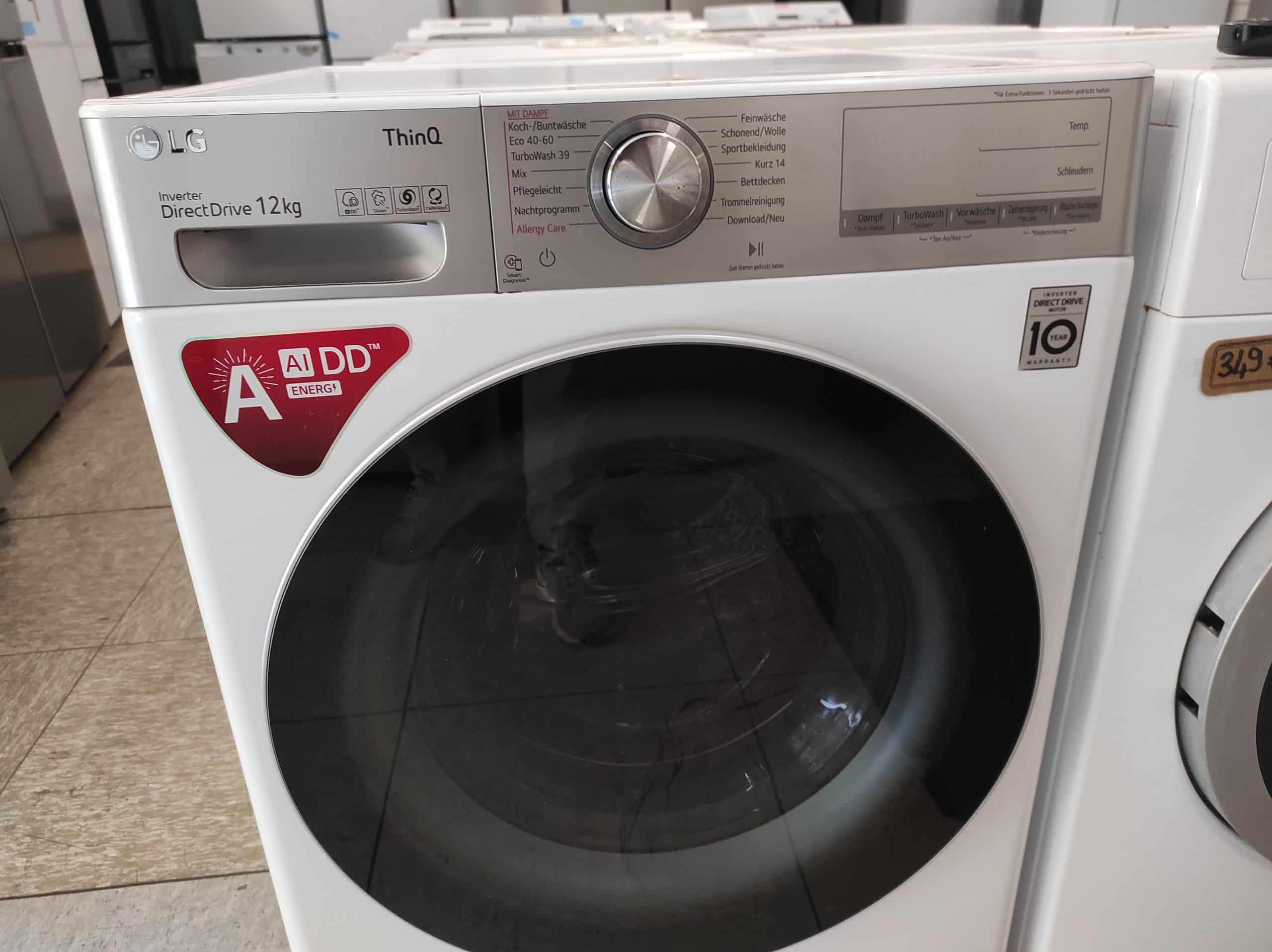 LG Waschmaschine, B Ware, 12 kg - Görsel 2