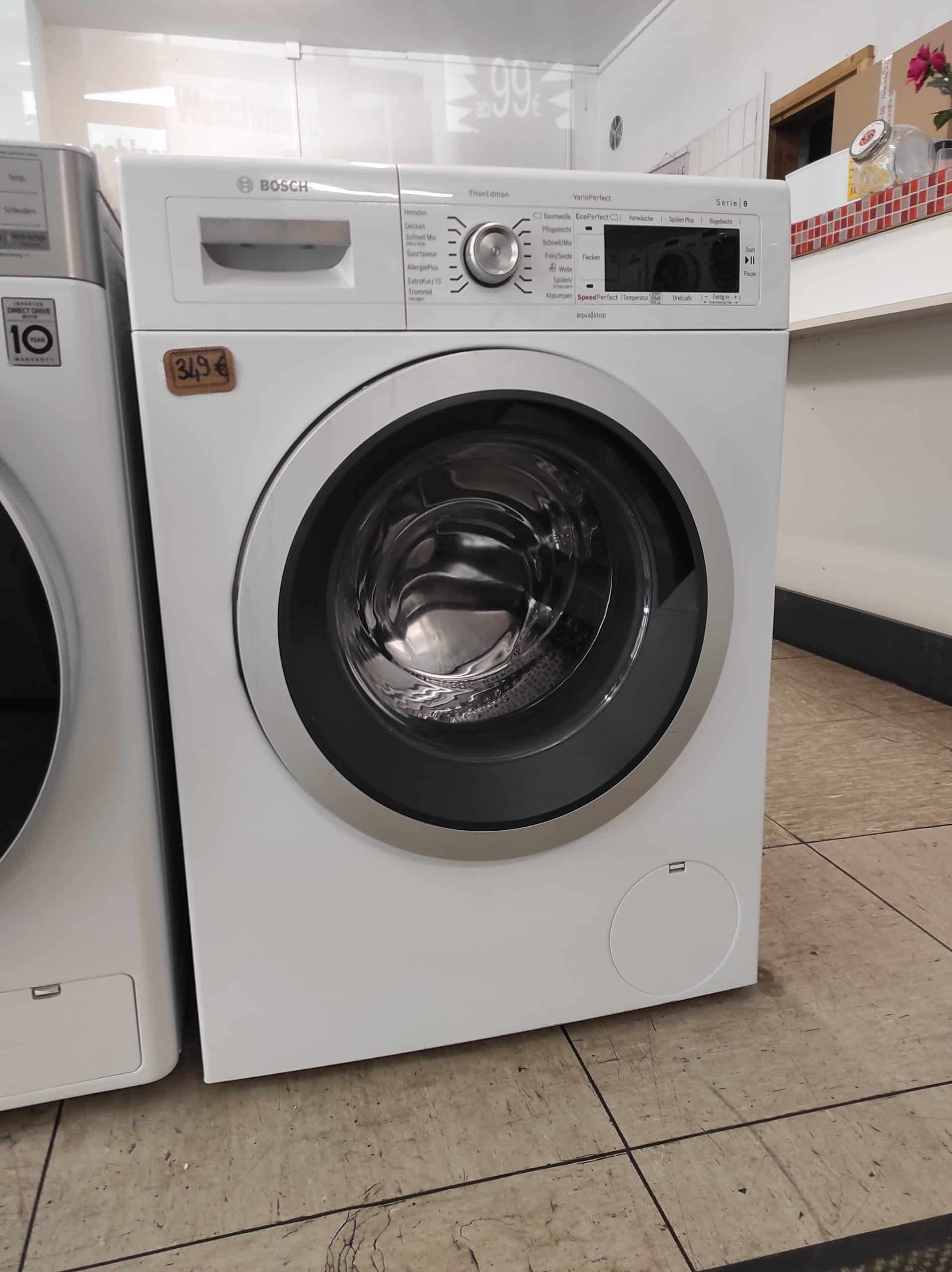 Bosch WAW 28570 EX - 9Kg - A+++, Waschmaschine- Weiß - Görsel 2