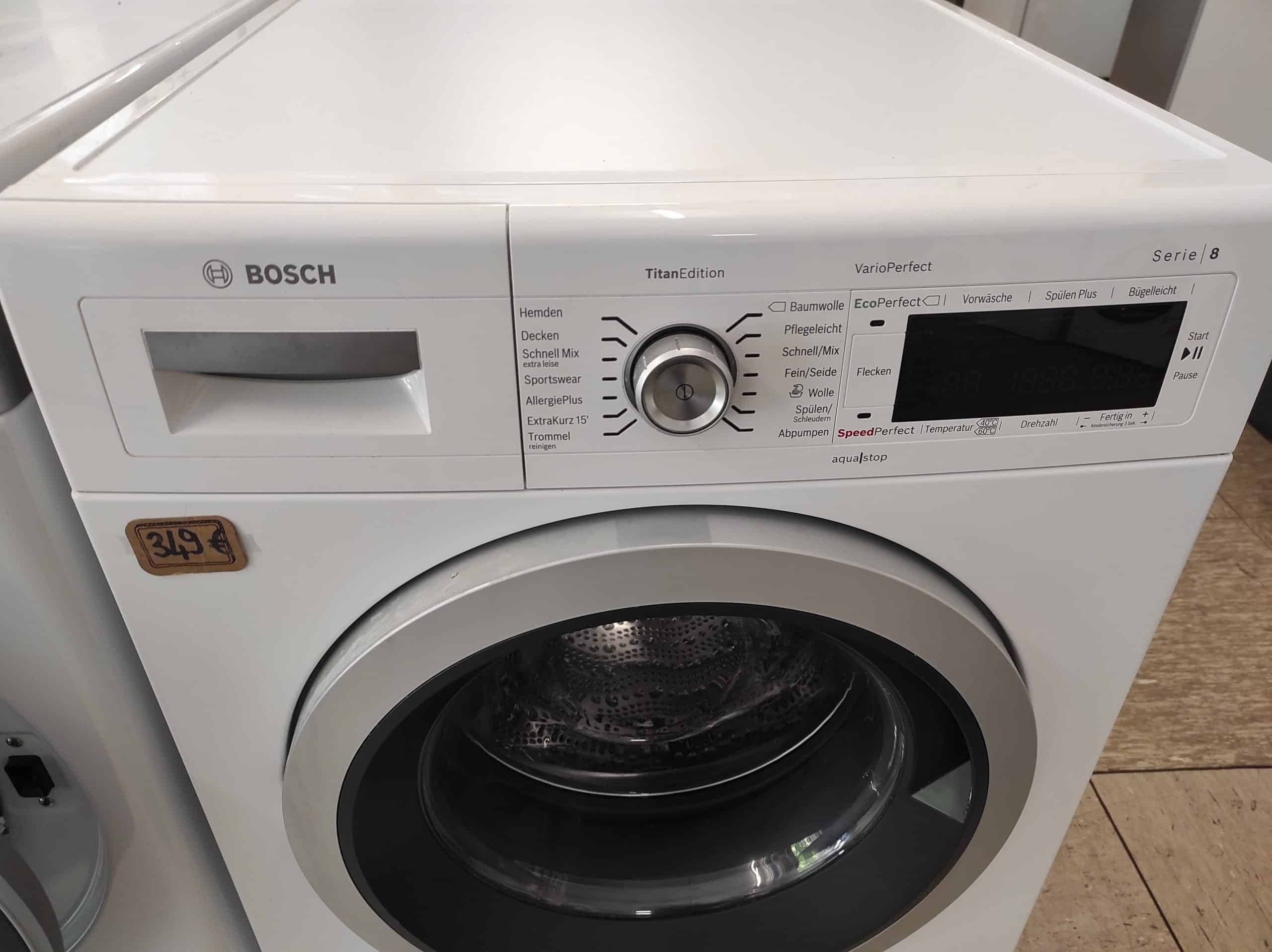 Bosch WAW 28570 EX - 9Kg - A+++, Waschmaschine- Weiß - Görsel 3