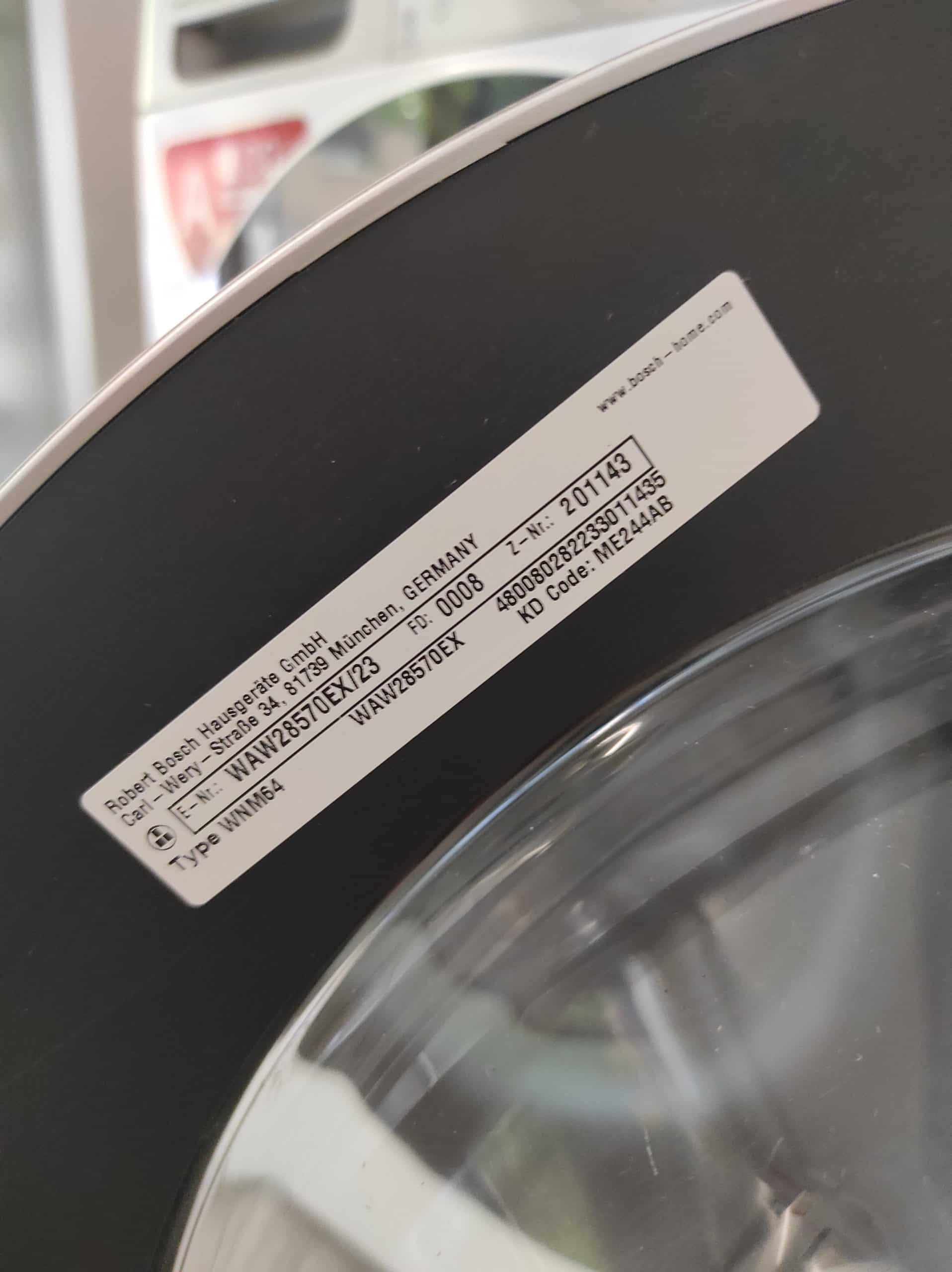 Bosch WAW 28570 EX - 9Kg - A+++, Waschmaschine- Weiß - Görsel 4