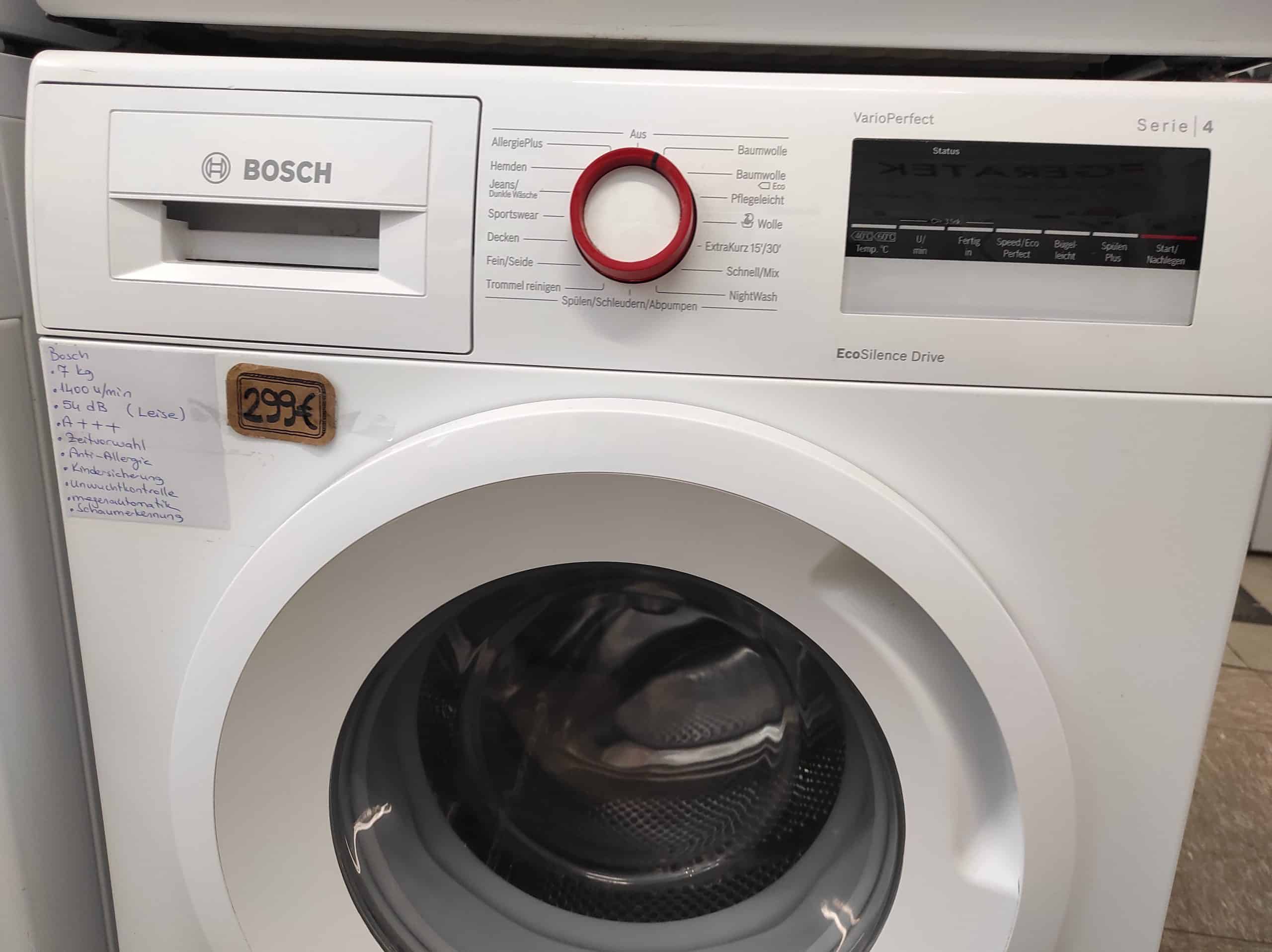 Bosch Waschmaschine WAN282V8 - A+++, 7 kg, Gebraucht, 1 Jahr Garantie - Görsel 3