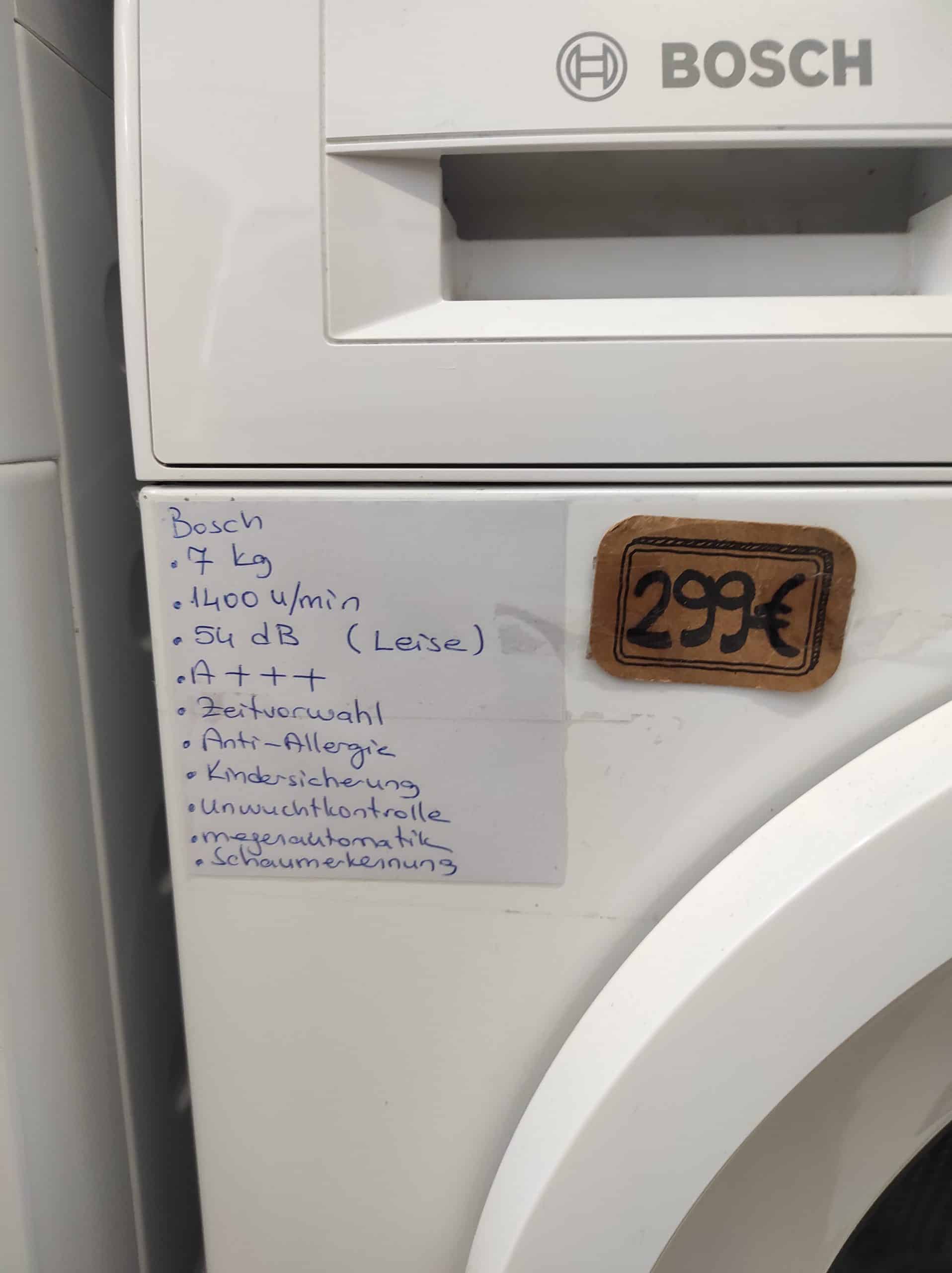 Bosch Waschmaschine WAN282V8 - A+++, 7 kg, Gebraucht, 1 Jahr Garantie - Görsel 4