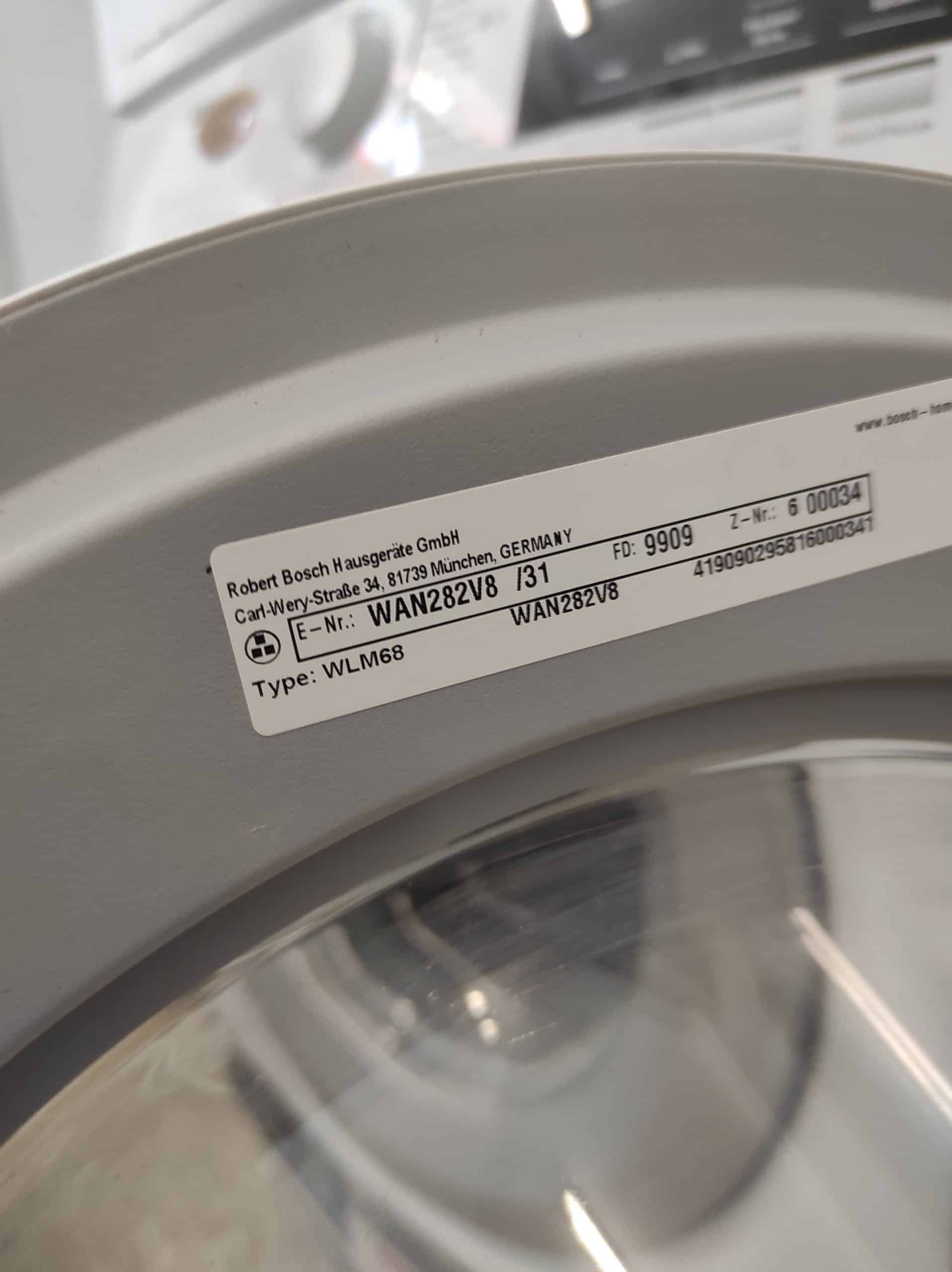 Bosch Waschmaschine WAN282V8 - A+++, 7 kg, Gebraucht, 1 Jahr Garantie - Görsel 5