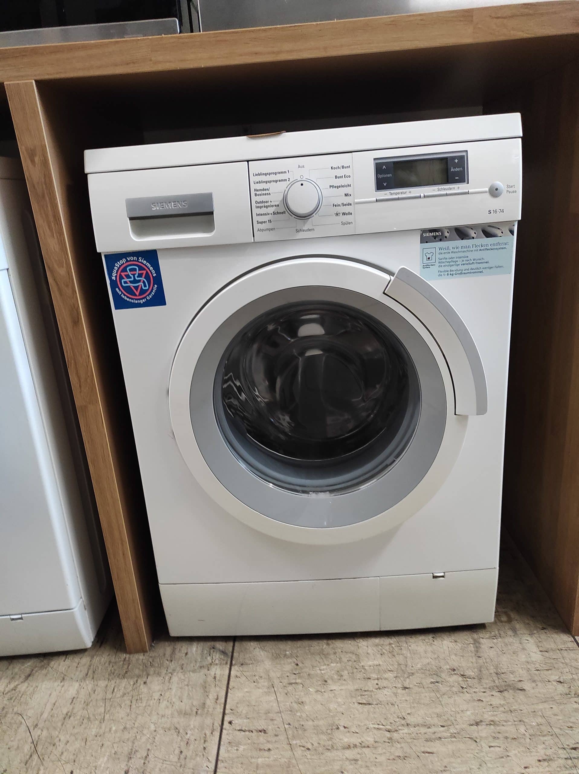 Siemens Waschmaschine S 16-74, 8 kg, Gebraucht, 1 Jahr Garantie