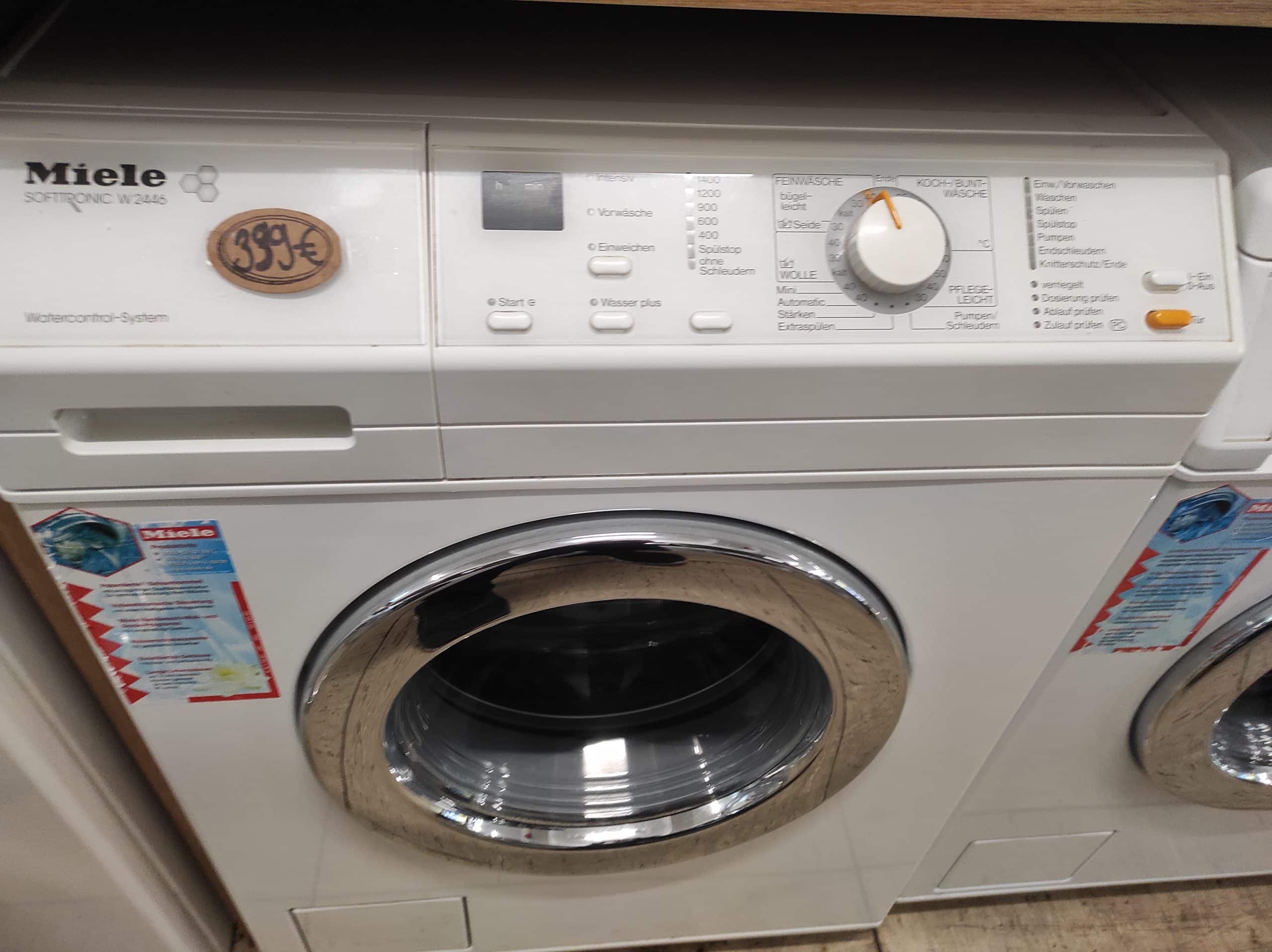 Miele Waschmaschine W 2446, 6 kg, 1400 U/Min, Gebraucht, 1 Jahr Garantie - Görsel 2