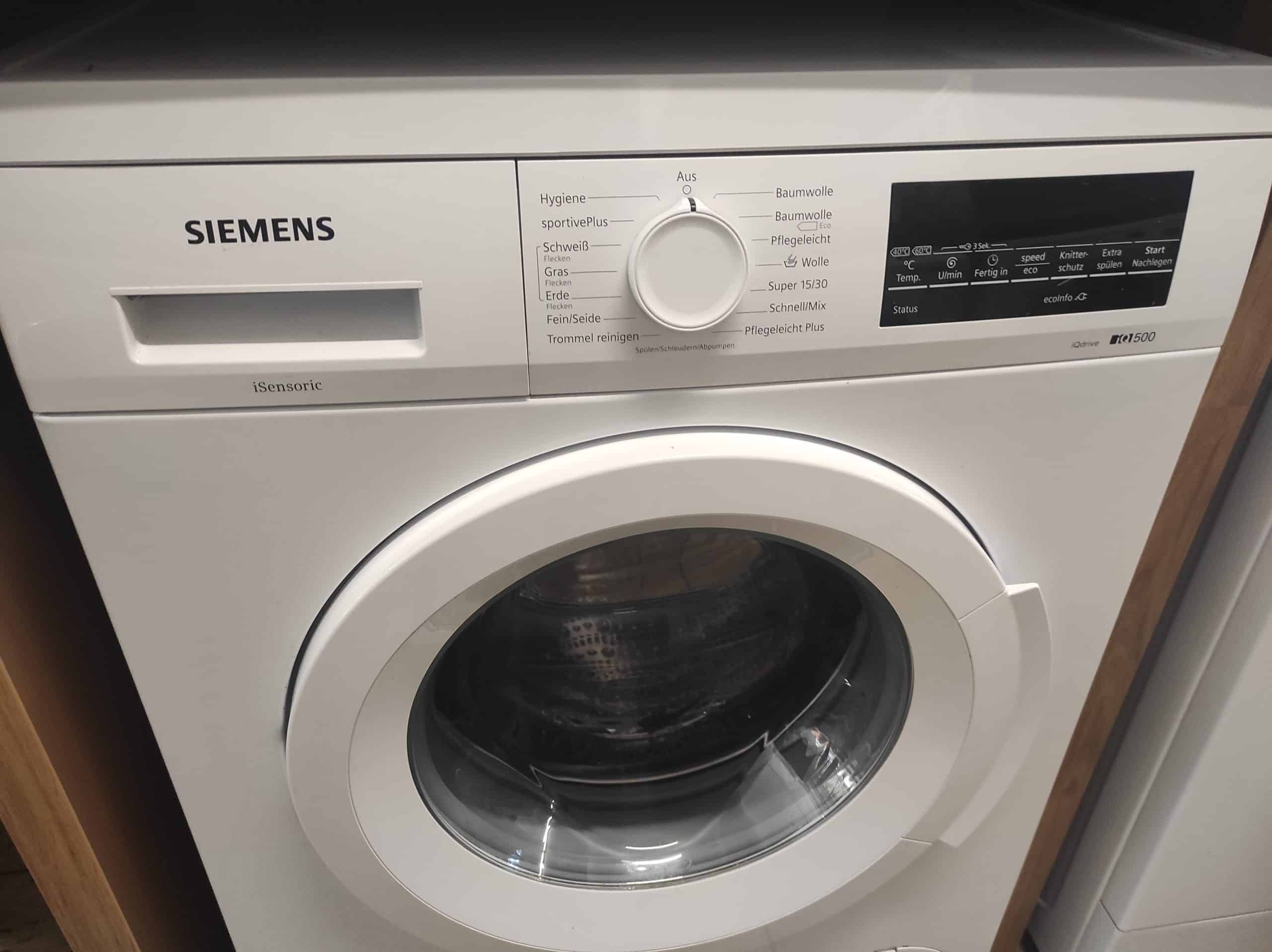 Siemens IQ 500 Waschmaschine - 8 kg - A+++ - Görsel 2