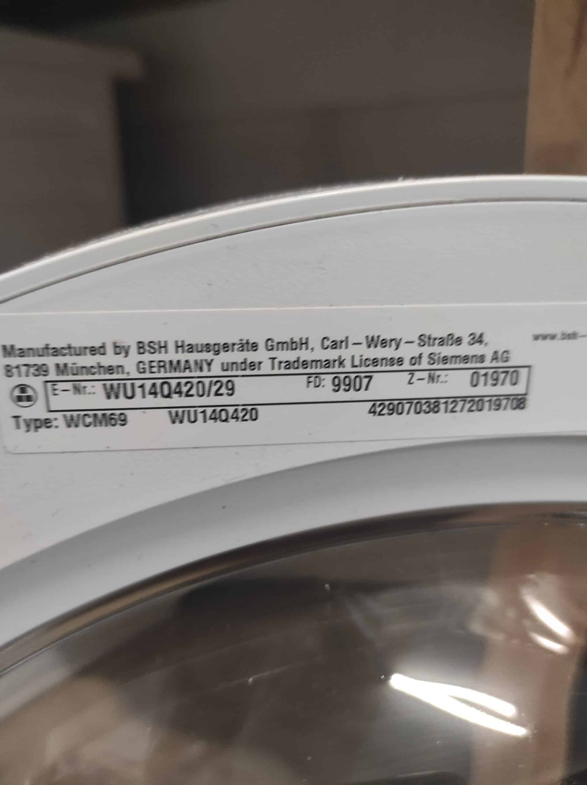 Siemens IQ 500 Waschmaschine - 8 kg - A+++ - Görsel 5